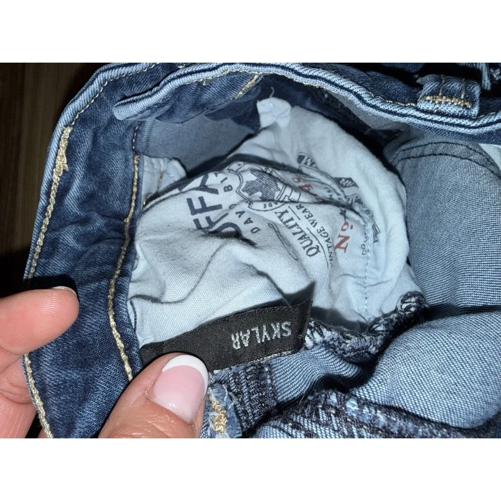 Buffalo David Bitton Skylar High-Rise Skinny‎ Womens Size 29 Stretch Denim Jeans